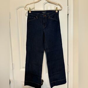 Chico's Deep Indigo Straight Leg Jeans